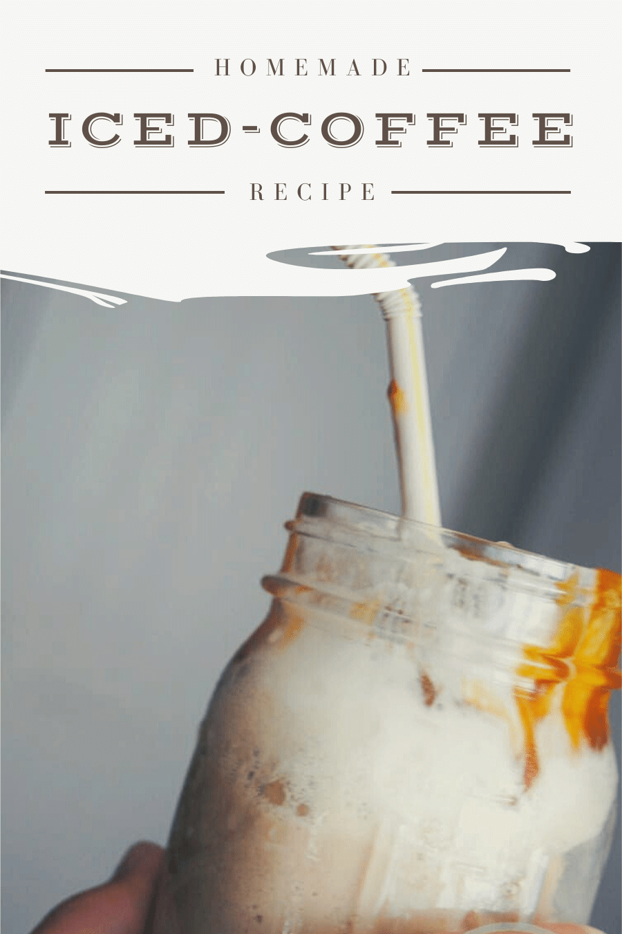 homemade iced coffee recipe