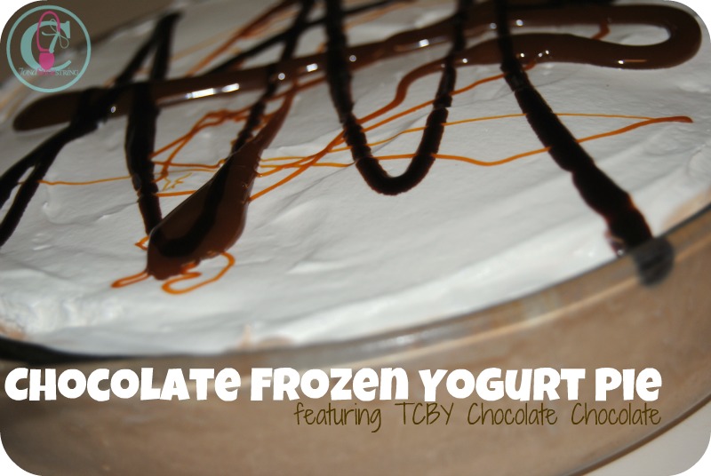 TCBY Chocolate Chocolate Frozen Yogurt Pie Recipe