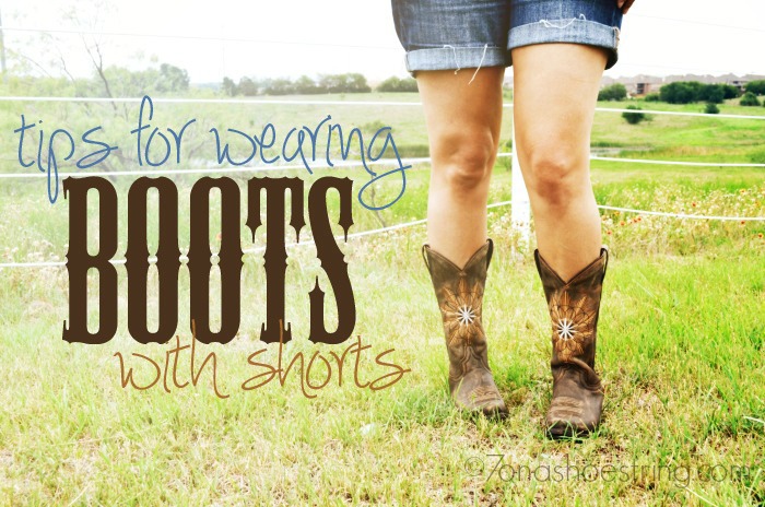 Tips for Wearing Boots with Shorts