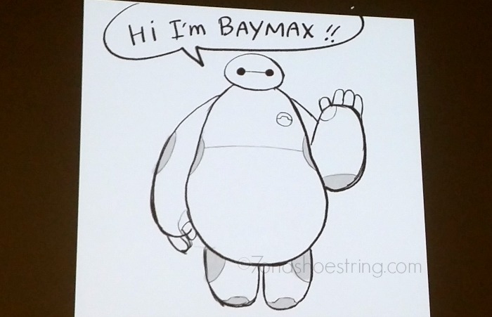 Hi I am Baymax drawing