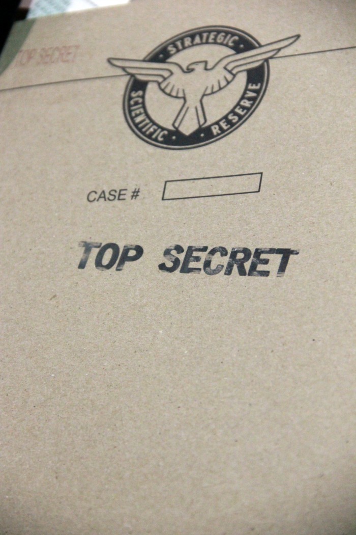 SSR Top Secret folder - Agent Carter