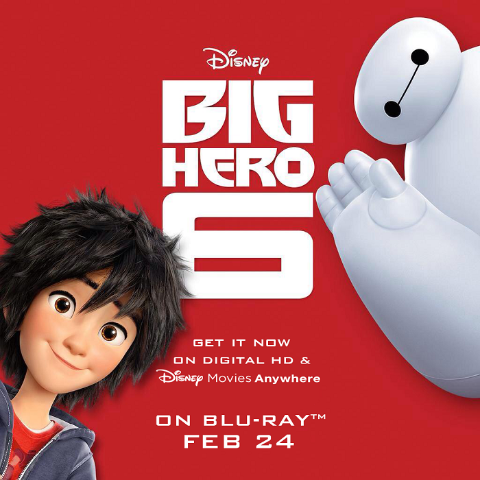 Big Hero 6 Blu-ray 2/24