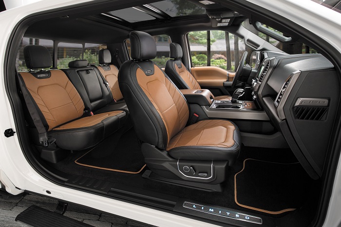 2016 Ford F-150 Limited interior