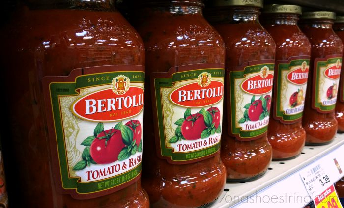 Bertolli Sauce at Kroger Taste of Italy