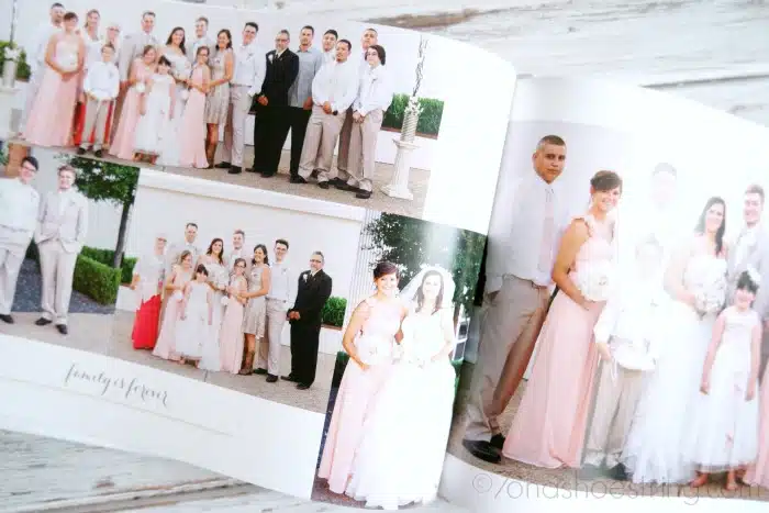 wedding album