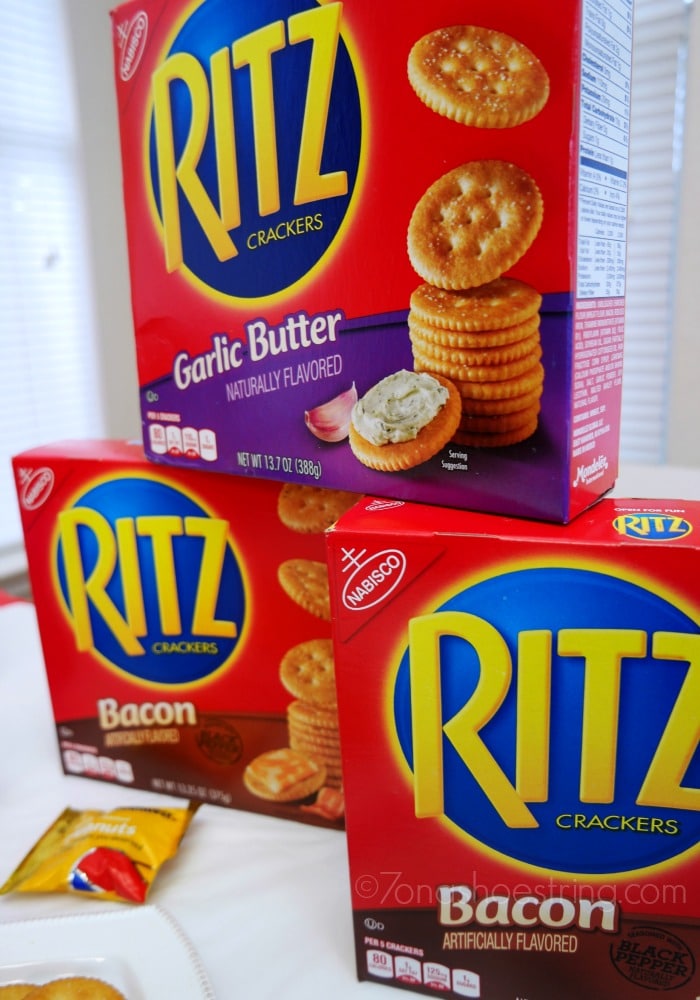 Ritz Crackers Bacon and Garlic Butter 