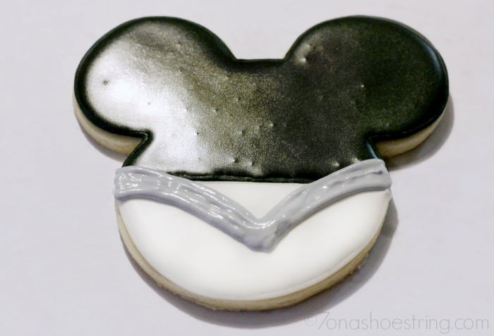 Star Wars Mickey Princess Leia cookie design