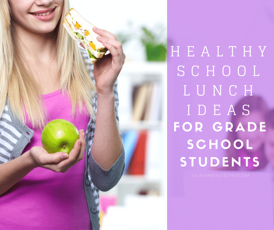 5 Healthy School Lunch Ideas for Grade School Students