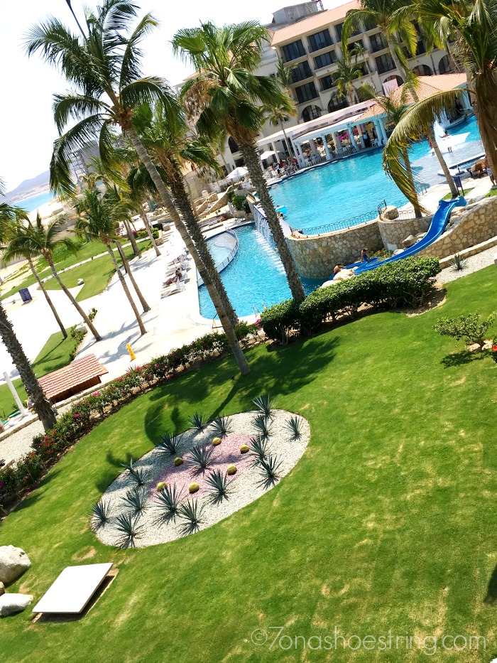 Dreams Los Cabos pool and garden