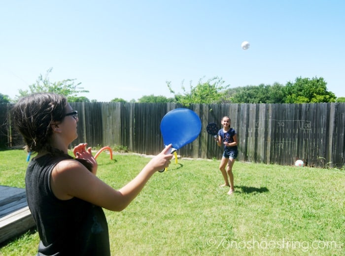 backyard games for kids tennis