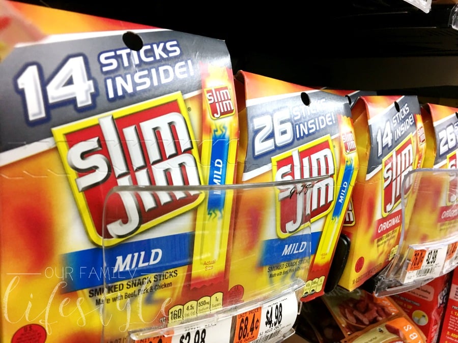 Slim Jim at Walmart