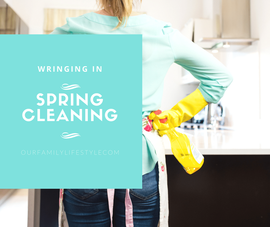 Wringing in Spring Cleaning, My Way