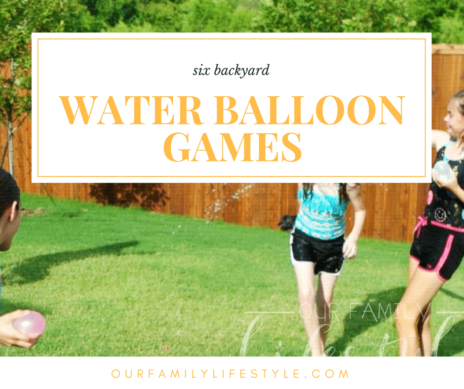 6 Backyard Water Balloon Games for Kids