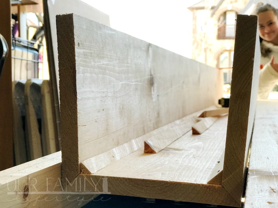 how to make faux beams