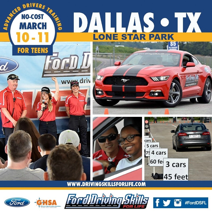 Dallas, TX Ford Driving Skills for Life