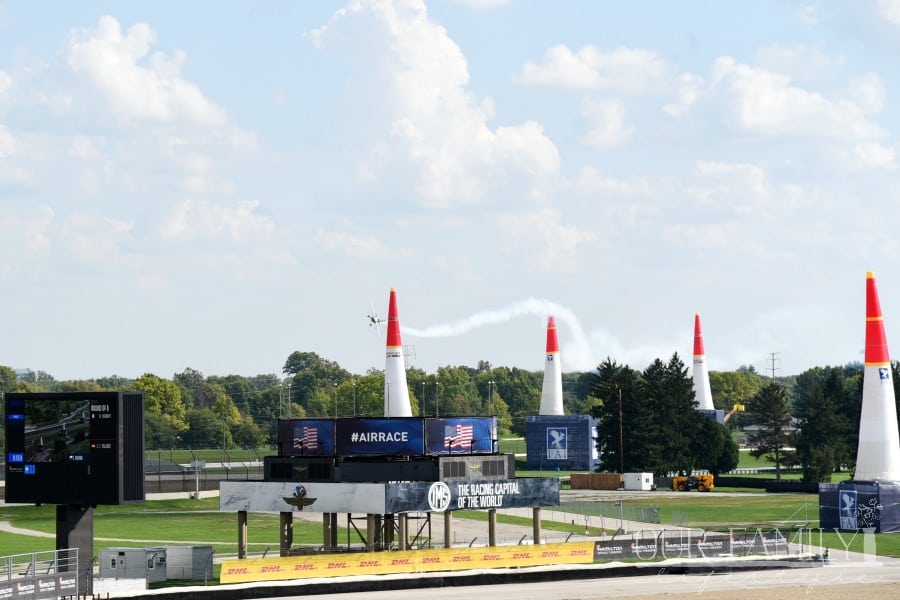 Red Bull Air Race grandstand view