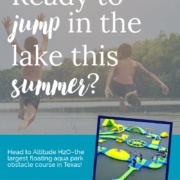 Altitude H2O: Largest Floating Aqua Park Obstacle Course in Texas