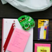 Back to School with Post-it and Scotch Supplies