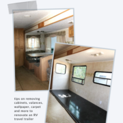 How to Demo an RV Travel Trailer for Renovations