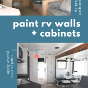 How to Prep and Paint RV Walls and Cabinets