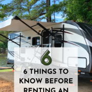 6 Things to Know Before Renting an RV