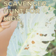 Nature Scavenger Hunt for Kids // Free Printable