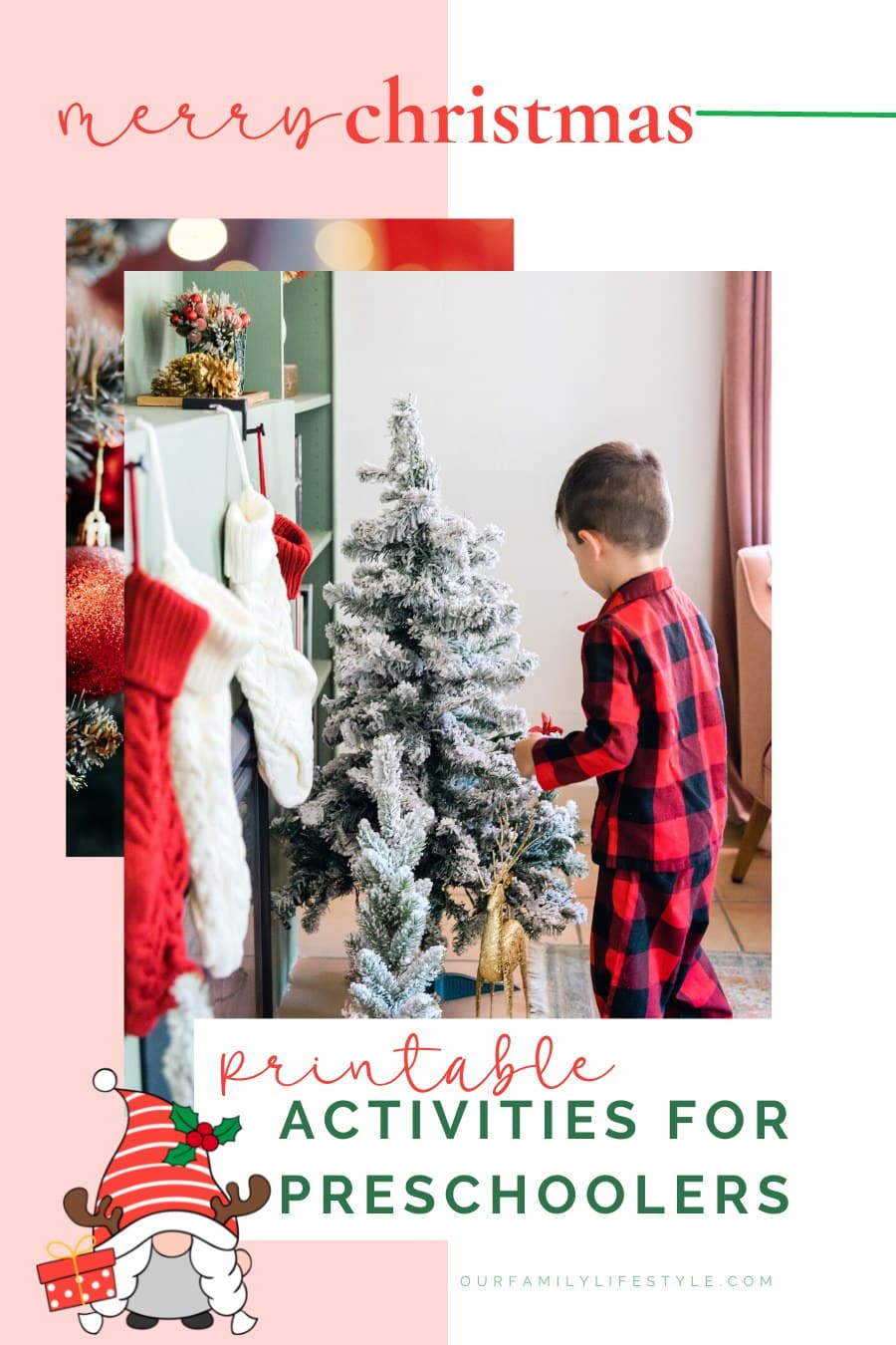 Printable Christmas Activities for Preschoolers
