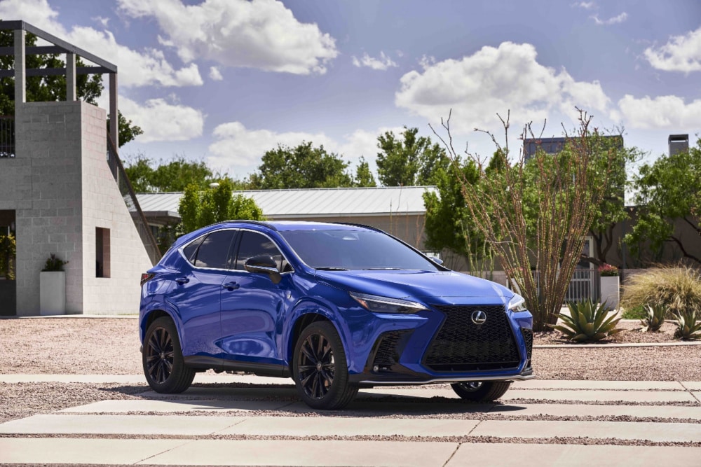The Lexus NX 450h is a luxurious and fuel-efficient hybrid SUV that's perfect for city driving.