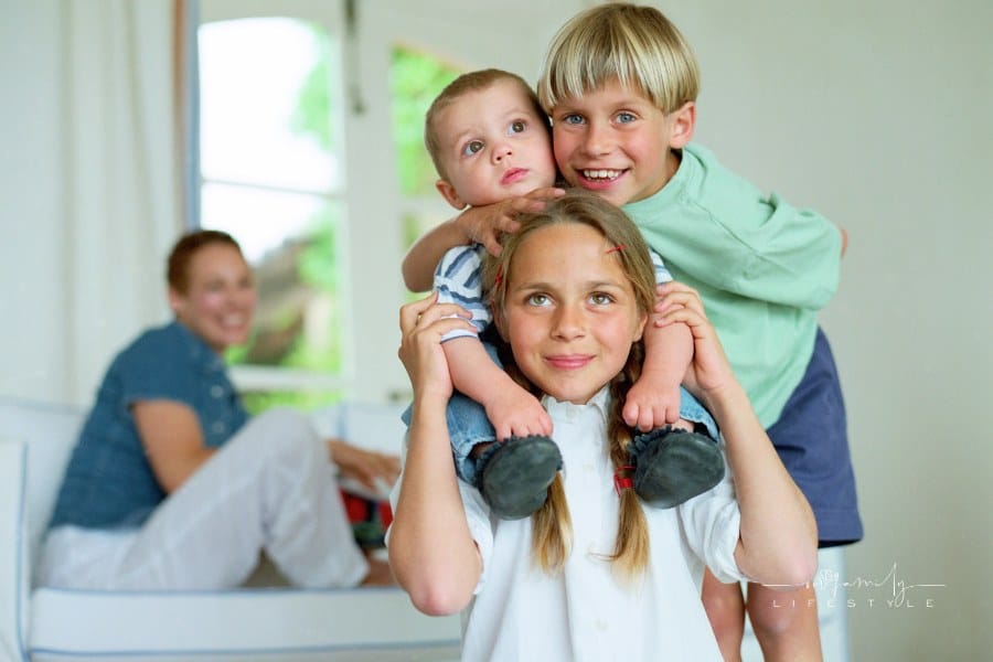 Portrait of Three Siblings