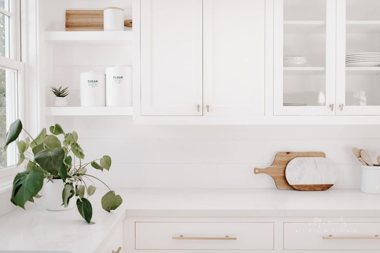 Clean and Minimalist Kitchen Interior