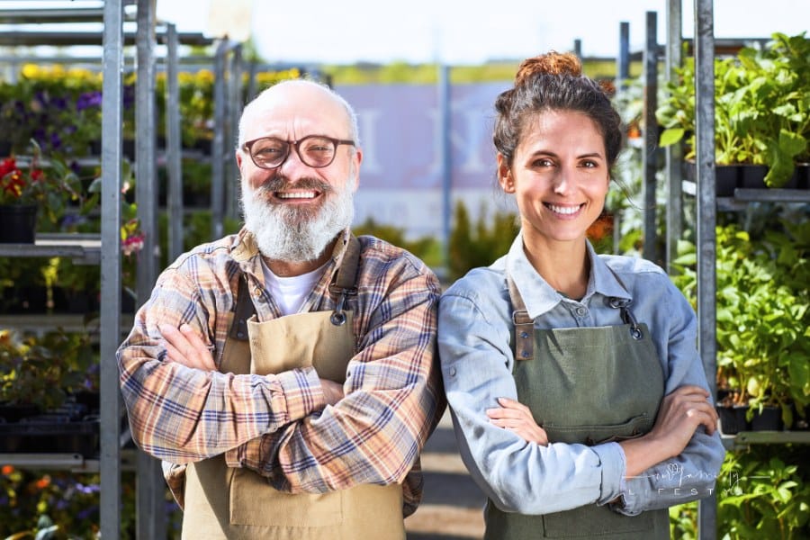 Family Business at Plantation; father and daughter